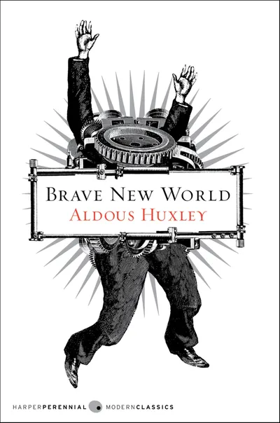 Brave New World by Aldous Huxley - Book Cover