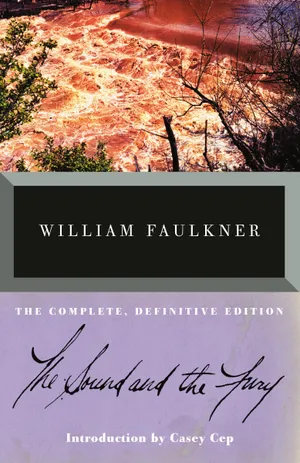 The Sound and the Fury by William Faulkner - Book Cover