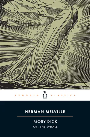 Moby-Dick by Herman Melville - Book Cover