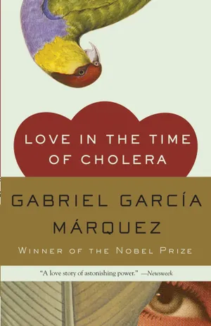 Love in the Time of Cholera by Gabriel García Márquez - Book Cover