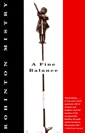 A Fine Balance by Rohinton Mistry - Book Cover