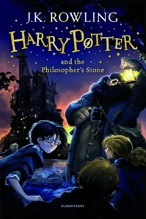 Harry Potter and the Sorcerer's Stone by J.K. Rowling - Book Cover