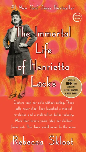 The Immortal Life of Henrietta Lacks by Rebecca Skloot - Book Cover