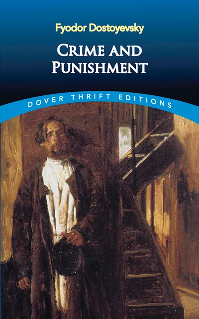 Crime and Punishment by Fyodor Dostoevsky - Book Cover
