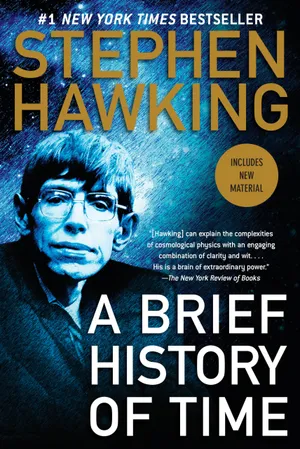 A Brief History of Time by Stephen Hawking - Book Cover