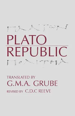 The Republic by Plato - Book Cover