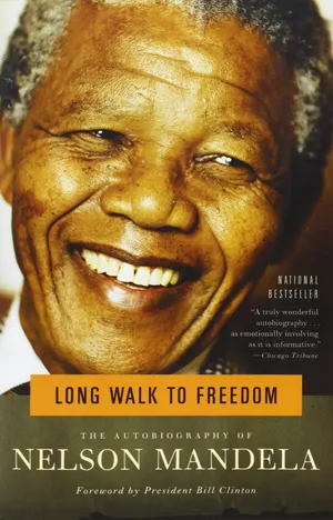 Long Walk to Freedom by Nelson Mandela - Book Cover