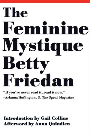 The Feminine Mystique by Betty Friedan - Book Cover