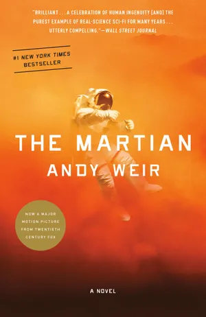 The Martian by Andy Weir - Book Cover